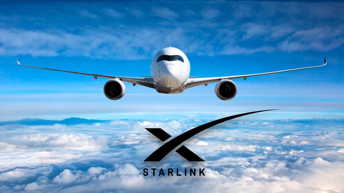 استارلینک Aviation معرفی شد؛ دسترسی به اینترنت ماهواره‌ای پرسرعت در هواپیما