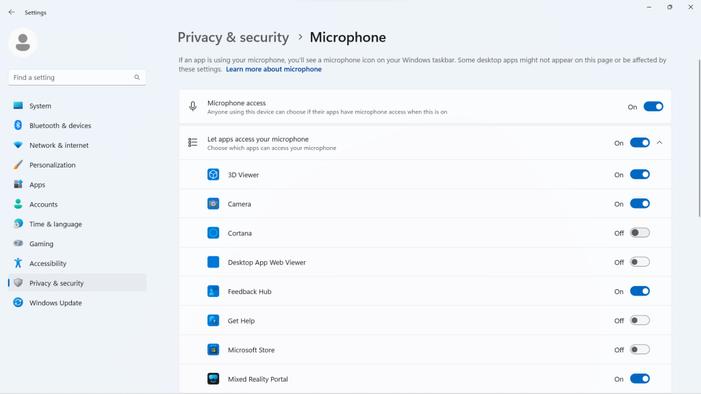 Privacy And Security