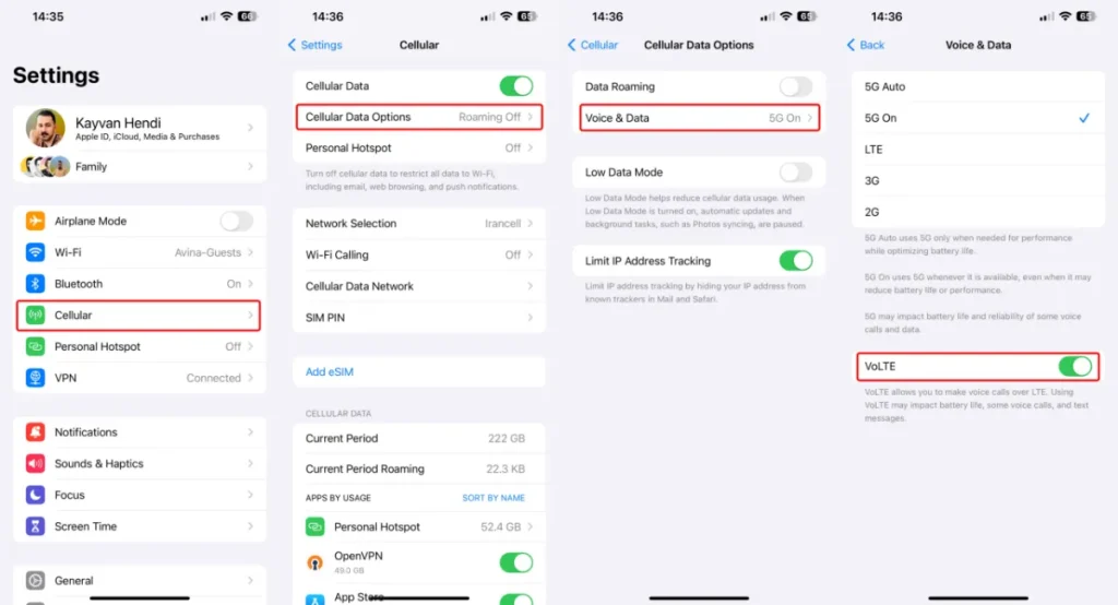 Enable Volte Iphone Settings 65Ddeaa1412E5Bb22D8663Fe