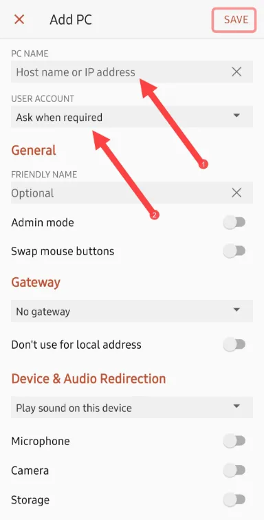 خاموش کردن لپتاپ با گوشی از راه دور 18 Android Microsoft Remote Desktop 5 6631D6B8A55162C757Fc8Eb2