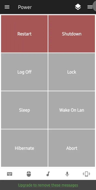 خاموش کردن لپتاپ با گوشی از راه دور 13 Android-Unified