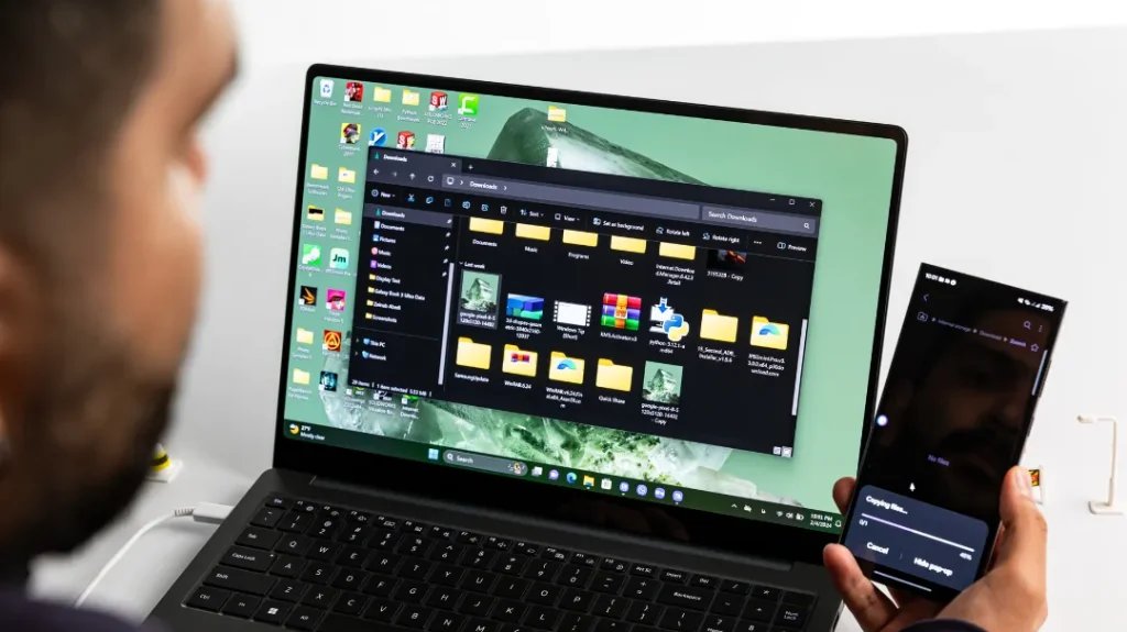 خاموش کردن لپتاپ با گوشی از راه دور 2 Galaxy-Book-3-Ultra-Multi-Control
