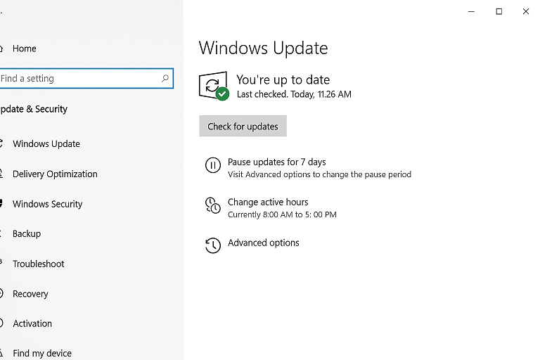 Data Windows Update